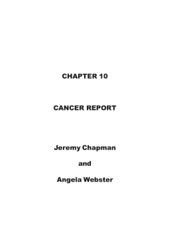 Ch 10 Cancer