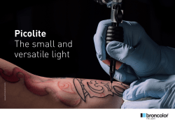 Picolite The small and versatile light