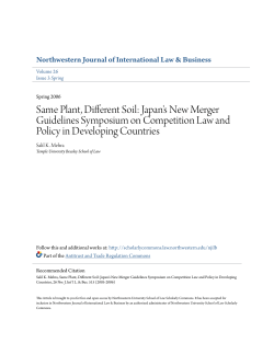 Same Plant, Different Soil - Scholarly Commons