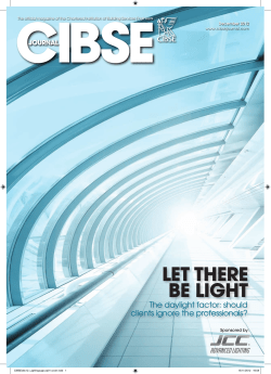 CIBSEdec12_Lightingsupp pp01 cover.indd