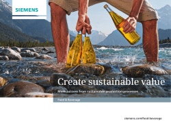 Create sustainable value