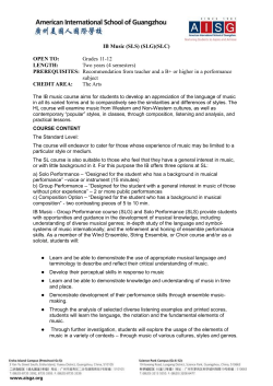 IB SL Music Syllabus File
