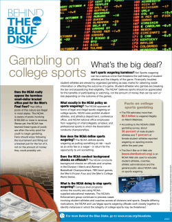 Gambling on college sports