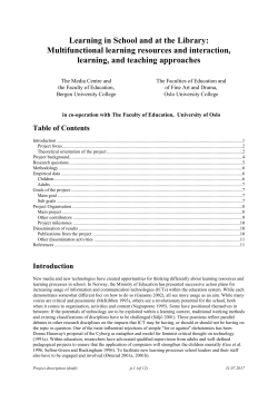 Knowledge, education and learning