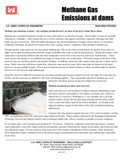 coe-methane-fact-sheet - Northwest River Partners