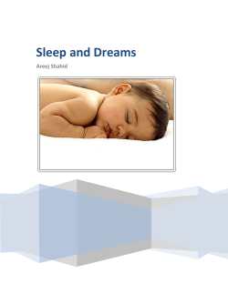 Sleep and Dreams