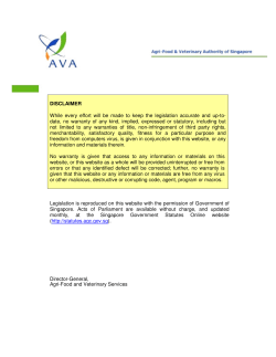 Control of Plants Act