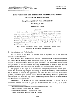 New version of KKM theorem in probabilistic metric spaces with