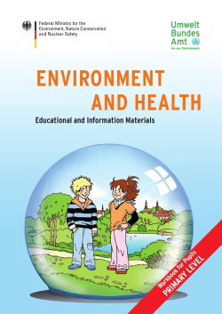environment and health - BMUB