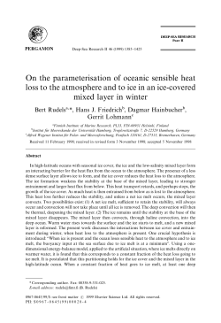 On the parameterisation of oceanic sensible heat loss to the