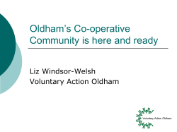 Oldham`s Cooperative Community is here and ready