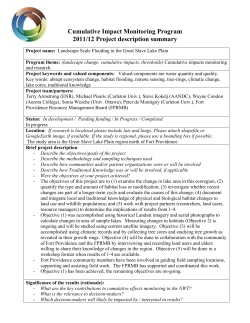 Project description summary