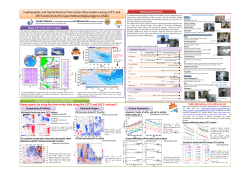 Hydrographic and Hydrochemical Time
