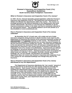 One-Percent Expenditure Guidelines