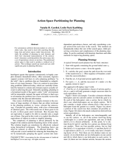 Action-Space Partitioning for Planning