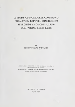 A study of molecular compound formation between dinitrogen