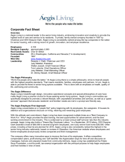 Corporate Fact Sheet