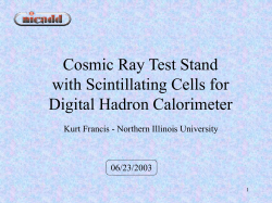Summary of DHC Cosmic Ray Test Stand for Fermilab
