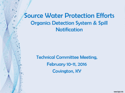 Source Water Protection Efforts