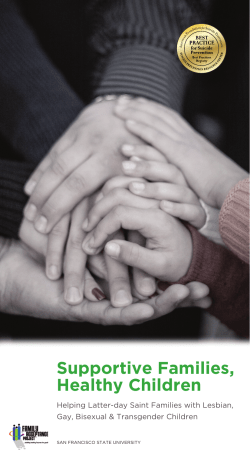 Supportive Families, Healthy Children