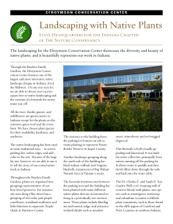 Landscaping with Native Plants