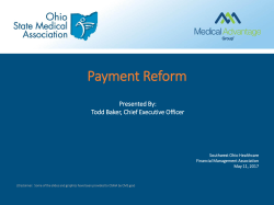 Todd Baker OSMA SWOHFMA May 11 2017