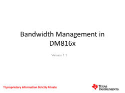 TI proprietary Information Strictly Private
