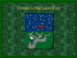 Vroom`s Decision Tree