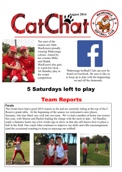5 Saturdays left to play Team Reports