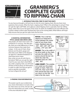 GRANBERG`S COMPLETE GUIDE TO RIPPING CHAIN
