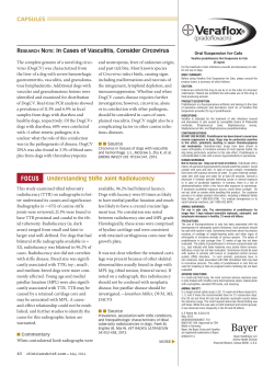 CAPSULES Understanding Stifle Joint Radiolucency RESEARCH