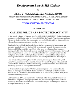 FMLA and Light Duty Retaliation