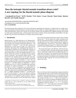 Does the isotropic&ndash;biaxial nematic transition always exist?
