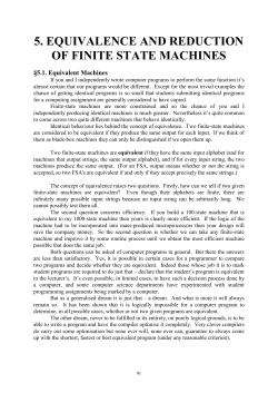 Finite State Acceptors Part 2