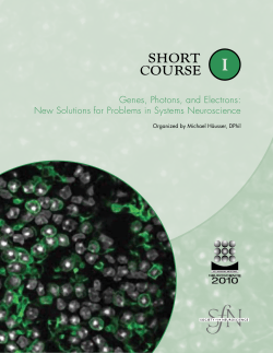Genes, Photons, and Electrons: New Solutions for Problems in