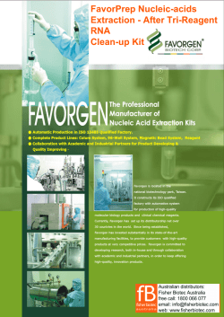 FavorPrep Nucleic-acids Extraction - After Tri