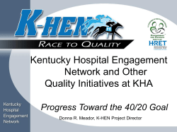 K-HEN Framework - Kentuckiana Health Collaborative