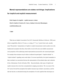 Mental representations are states not things