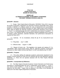 Extended Standards