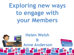Social Media Training - Girlguiding South West England