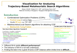 Explaining Local Search Behavior