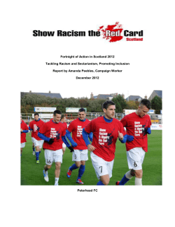 Show Racism The Red Card Scotland