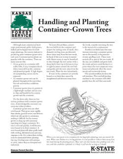 MF1119 Handling and Planting Container