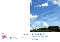 planning - NHS Choices