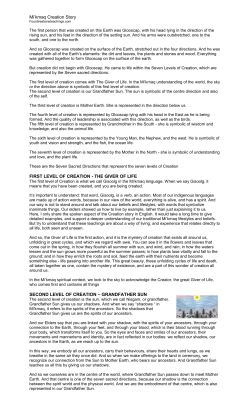 Mi*kmaq Creation Story - hrsbstaff.ednet.ns.ca