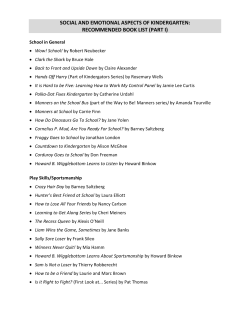 Book List - Wayzata Public Schools
