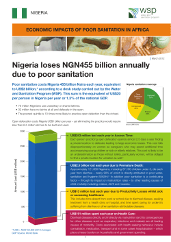 Nigeria - Water and Sanitation Program (WSP)