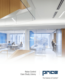 Noise Control Case Study Library