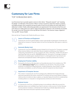 Customarq for Law Firms
