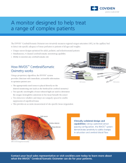 A monitor designed to help treat a range of complex